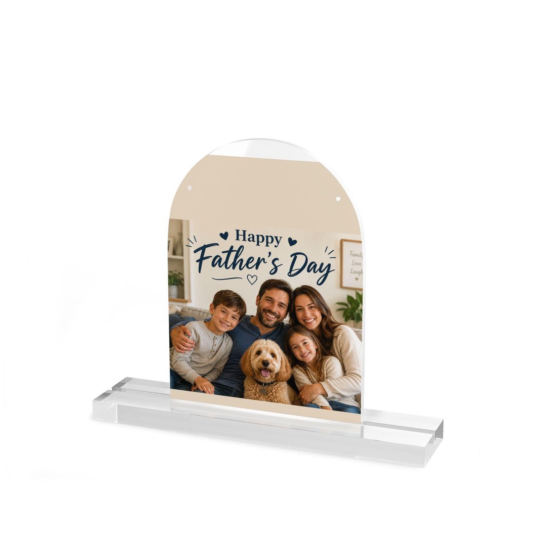 Personalized Acrylic Photo Plaque