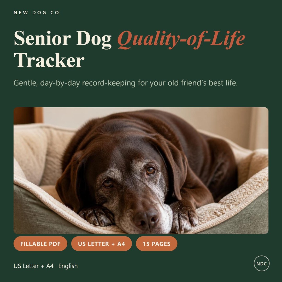 Senior Dog Quality-of-Life Tracker