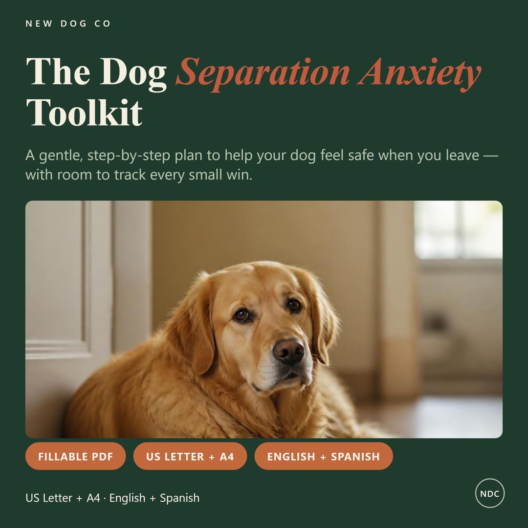 Dog Separation Anxiety Toolkit